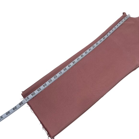 Express Womens Straight Ankle High Rise Pants Size 6R Mauve Pink Raw Hem - Picture 7 of 12